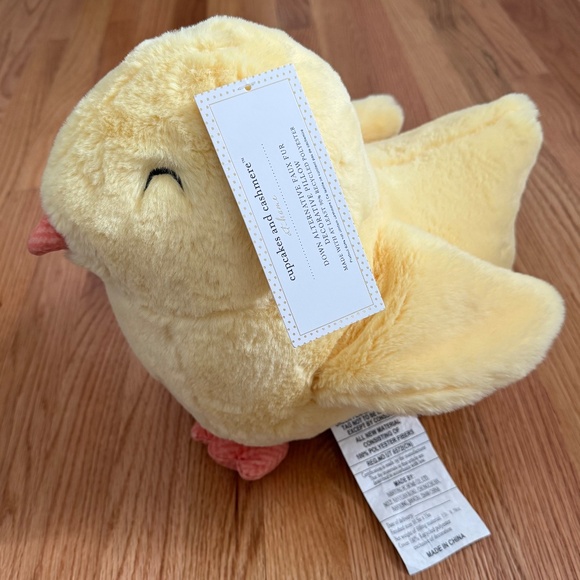 Cupcakes and Cashmere Easter Chick Pillow